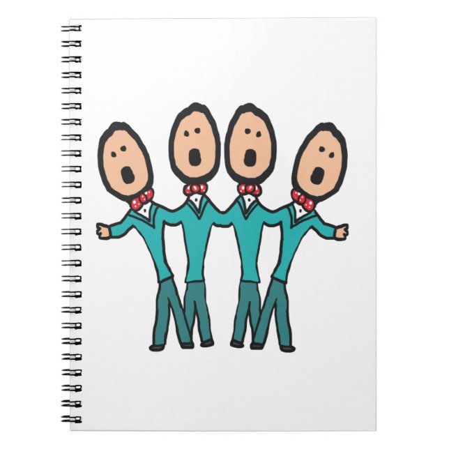A Cappella Anteckningsbok (Framsidan)