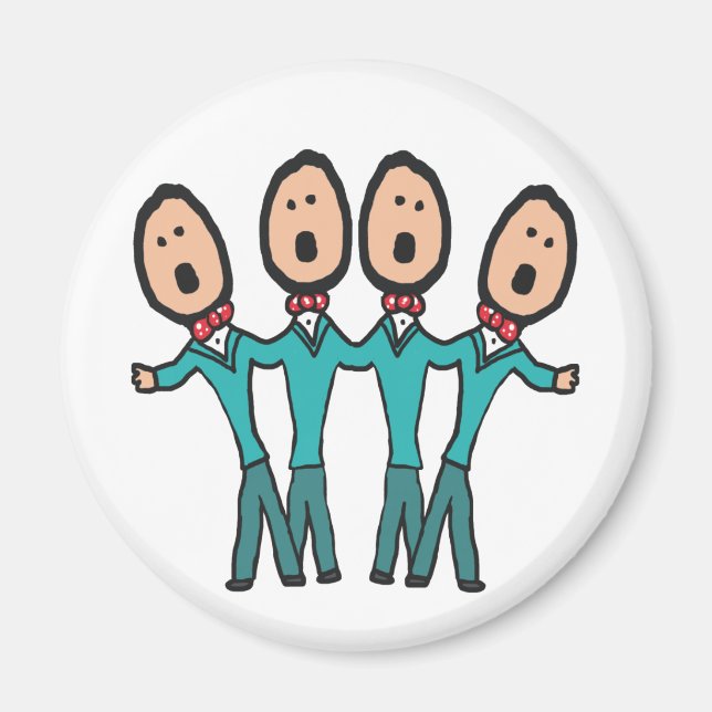 A Cappella Magnet (Framsidan)
