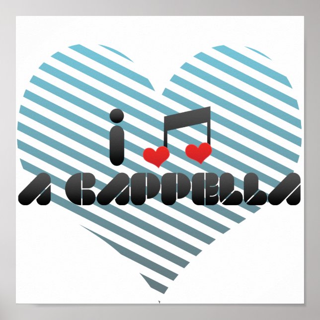 A Cappella Poster (Framsidan)