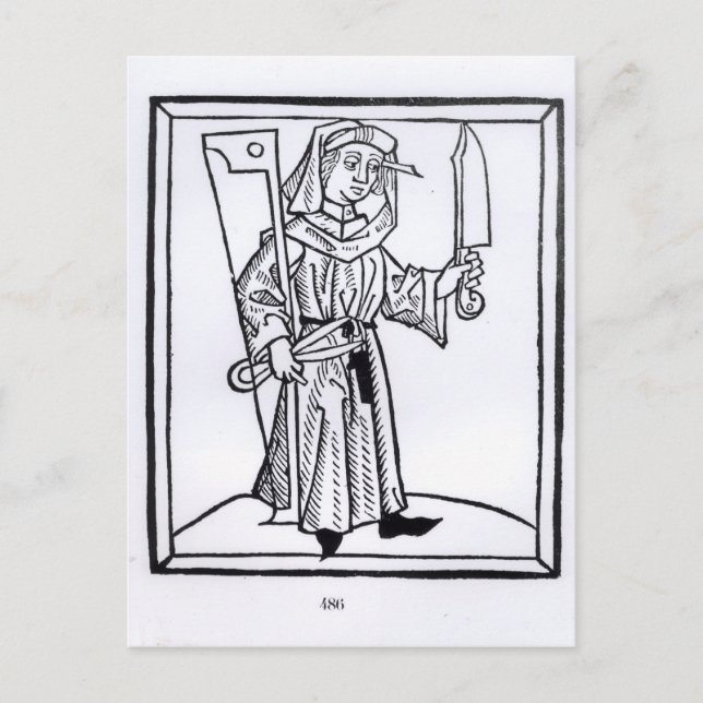 A Carpenter Vykort (Framsida)