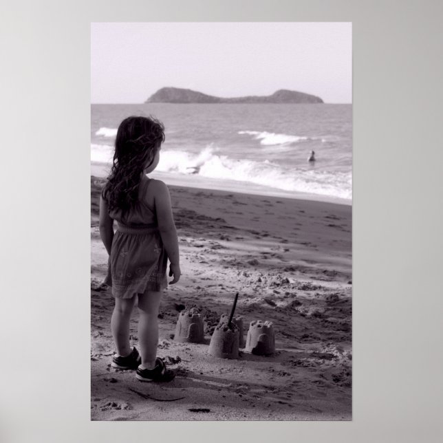 A Castle vid havet Poster (Framsidan)