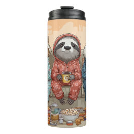  A Cat, Sloth, and Panda's Ultimate Netflix Night