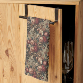 A Cautionary Flourish - Gothic Victorian Kökshandduk