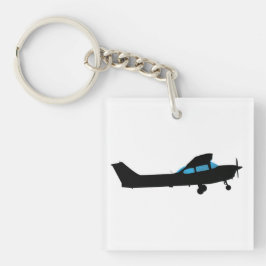 A Cessna in silhouette