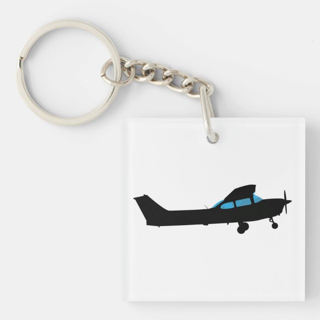 A Cessna in silhouette (Framsidan)