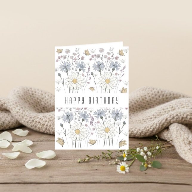 A charming birthday greeting card  kort (Skapare uppladdad)