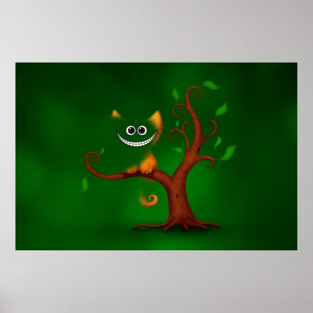A Cheshire Kitten (försvinner) Poster (Framsidan)