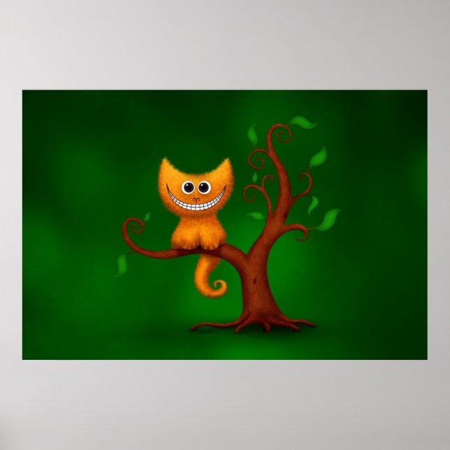 A Cheshire Kitten Poster (Framsidan)