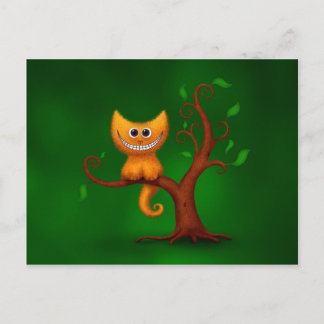 A Cheshire Kitten Vykort