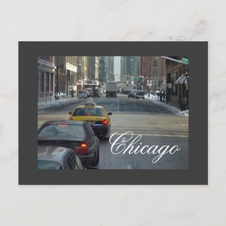 A Chicago Winter Postcard Vykort
