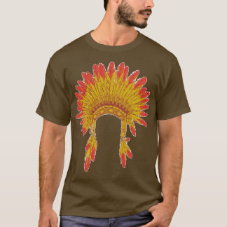 A Chiefs Feather Headdress T Shirt