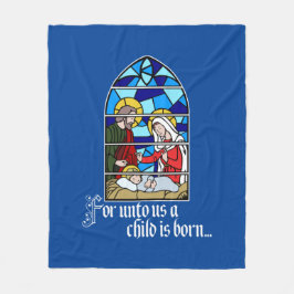 A Child is born Fleecefilt