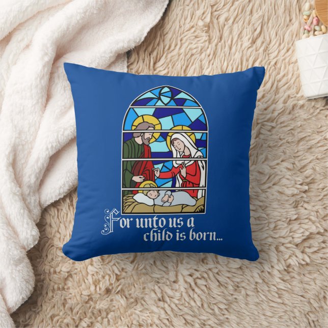 A Child is born Kudde (Filt)