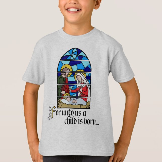 A Child is born T Shirt (Framsida)