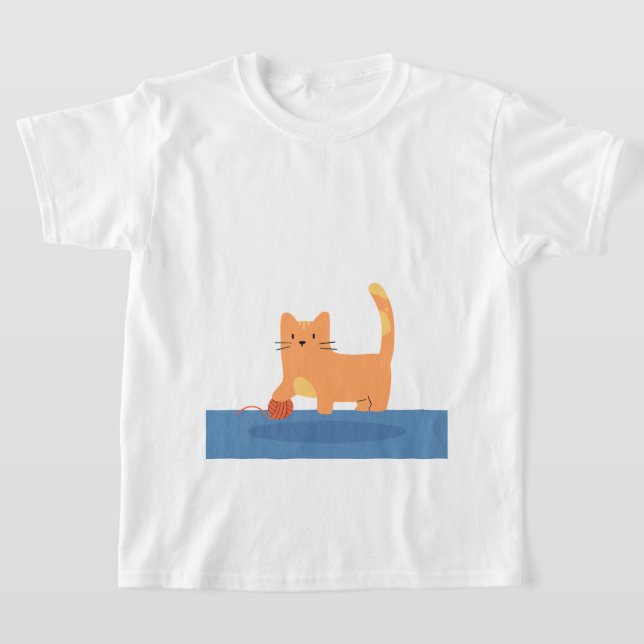 A children's t-shirt featuring a picture of a play (Laydown)