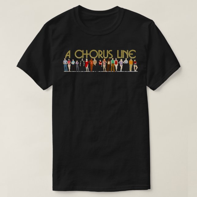 A Chorus Line (2) T Shirt (Design framsida)