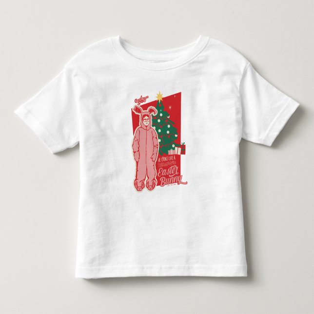 A Christmas Story | Deranged Easter Bunny T Shirt (Framsida)