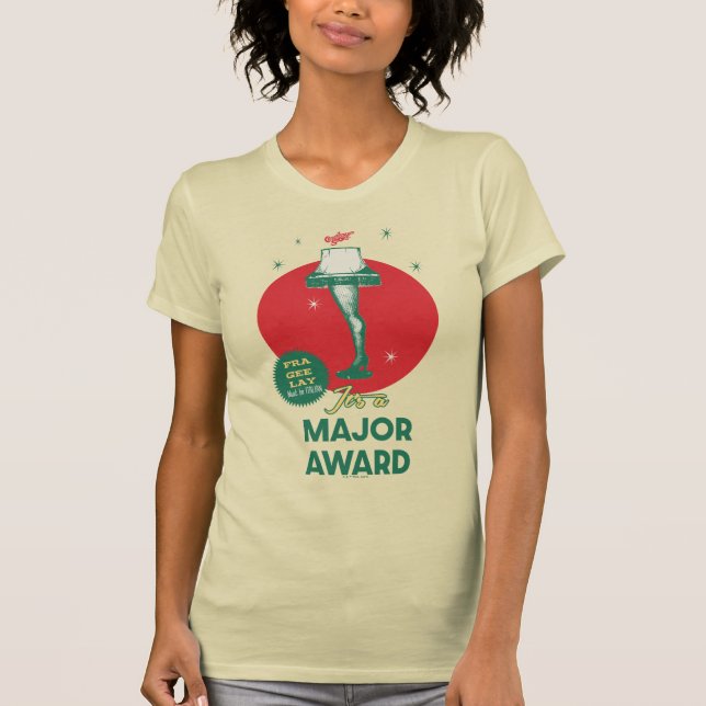A Christmas Story | Leg Lamp Major Award T Shirt (Framsida)