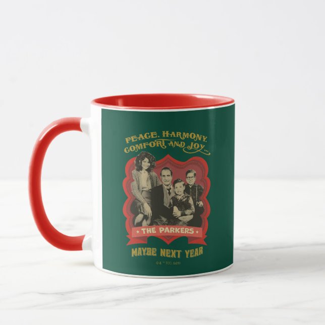 A Christmas Story | Peace, Harmony, Comfort & Joy Mugg (Vänster)