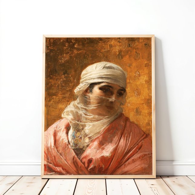 A Circassian av Frederick Arthur Bridgman, Art Poster (Skapare uppladdad)