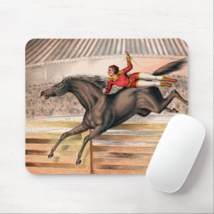 A Circus Performer Riding A Vaulting Horse Musmatta