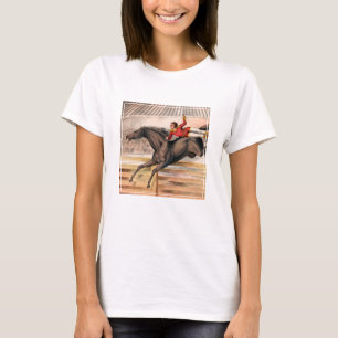 A Circus Performer Riding A Vaulting Horse T Shirt