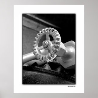 A Classic Black and White Poster