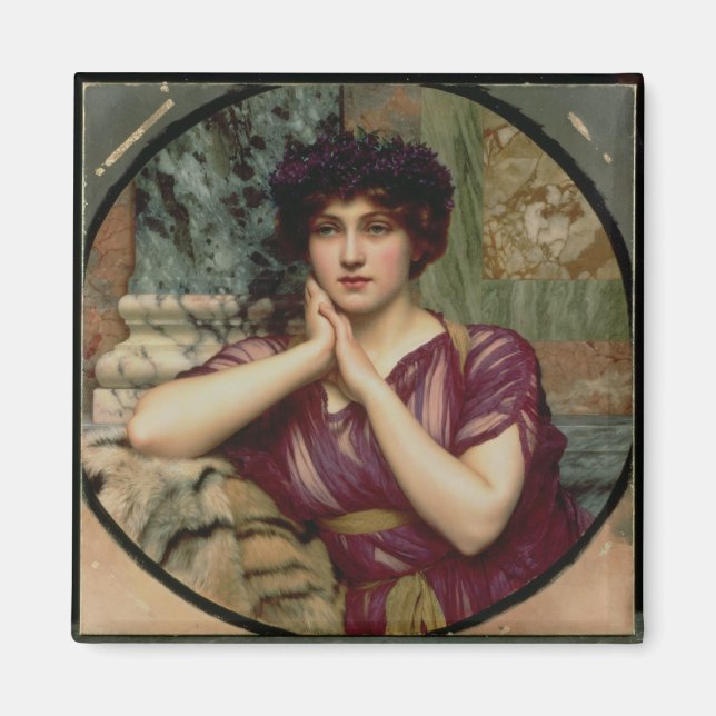 A Classical Beauty, 1901 (olja på canvas) Magnet (Framsidan)