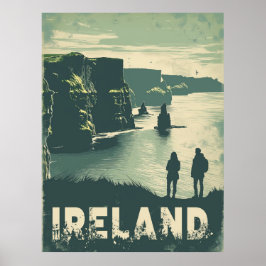 A Cliffs of Moher Journey Ireland Poster