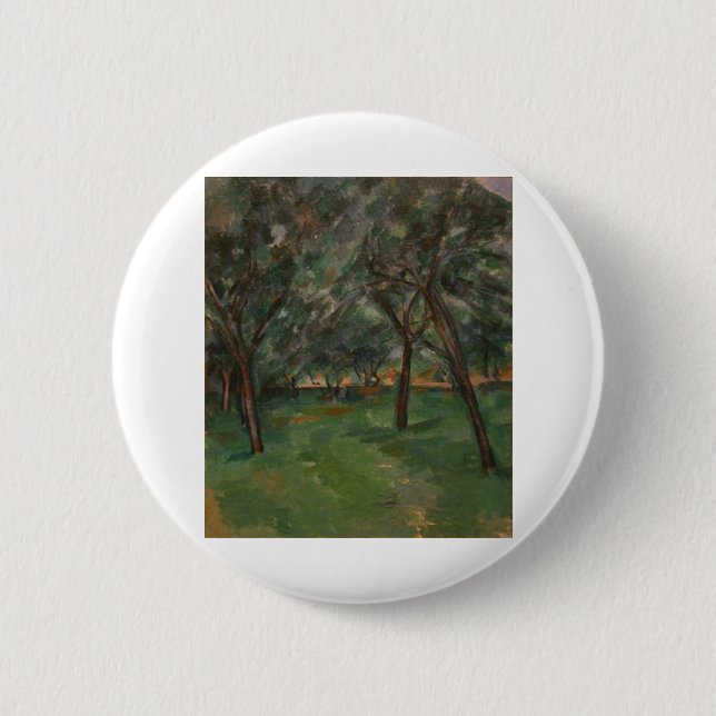 A Close - Paul Cezanne - c1890 Knapp (Framsida)