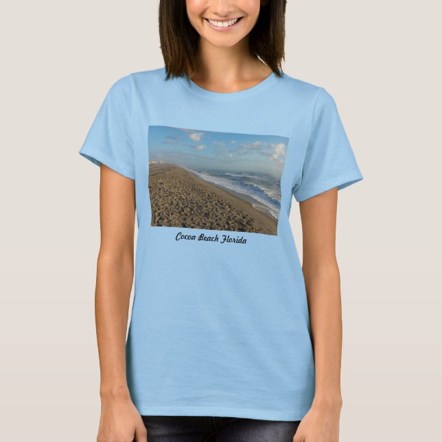 A Cocoa Beach Morgon T-Shirt (Framsida)
