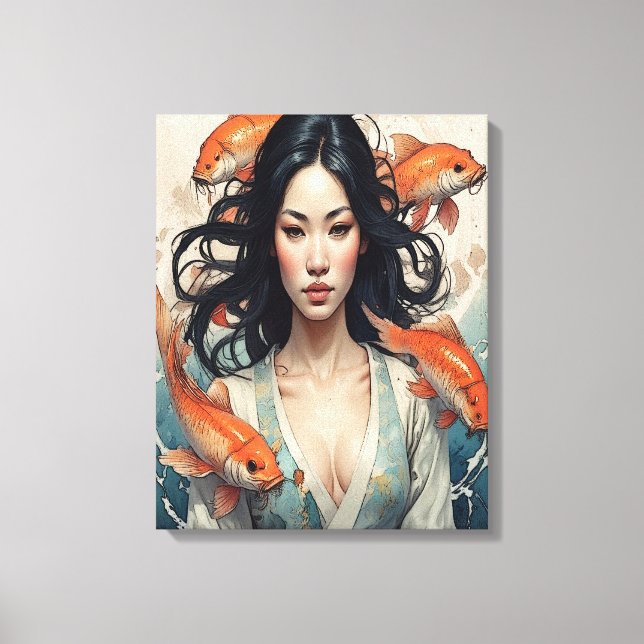 A Conversation Between Two Corners Canvastryck (Framsida)