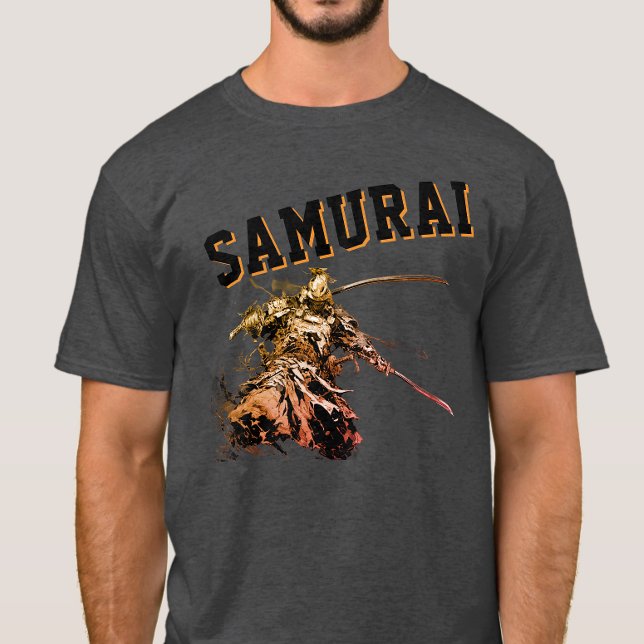 A cool, nostalgic version of a Japanese samurai T Shirt (Skapare uppladdad)