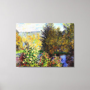 A Corner of the Garden at Montgeron Canvastryck