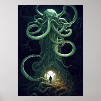 A Cosmic Horror Portal Cthulhu Poster