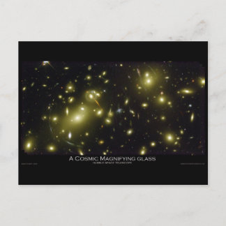 A Cosmic Magnifying Glass - Hubble Space Telescope Vykort