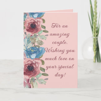 A couple's Love Anniversary Card Helgkort