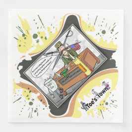 A Crack Team | Literal Wordplay Humor Dinner Pappersservett