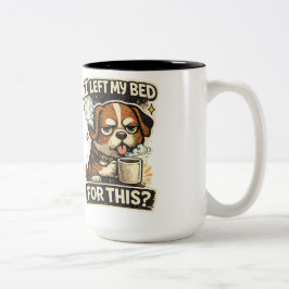 A cup for dog lovers Två-Tonad mugg