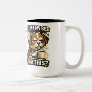 A cup for dog lovers Två-Tonad mugg