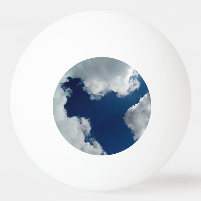 A curve in the clouds pingisboll (Framsidan)