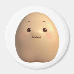 A Cute Baby Potato Magnet