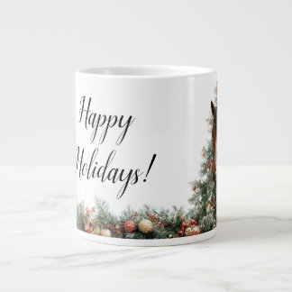 A cute horse, the symbol of Novgorod in 2026 Jumbo Mugg