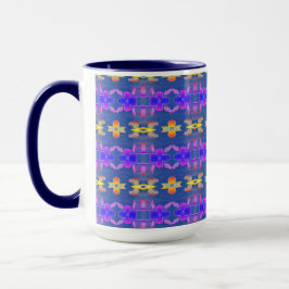 A Cute Little Blommigt Patterned Coffee Mugg