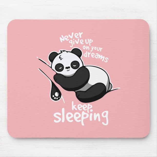 A CUTE SLEEPING PANDA MUSMATTA (Framsidan)