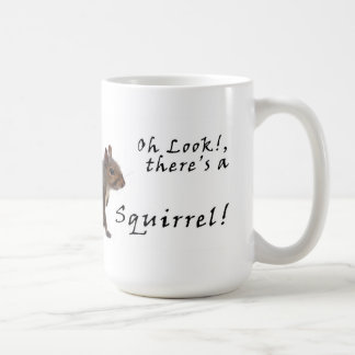 A.D.D. Oh är looken där en ekorre Kaffemugg