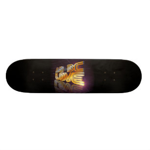 a.d och bc skateboard bräda 21,5 cm