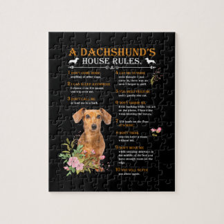 A Dachshunds House Regler Pussel