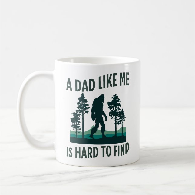 a dad like me is hard to find kaffemugg (Vänster)