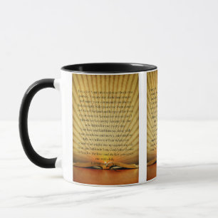 A Daily Protection Prayer Guld 2-Tone Mugg